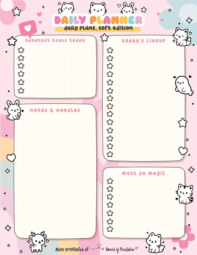 Printable Daily Planner 79