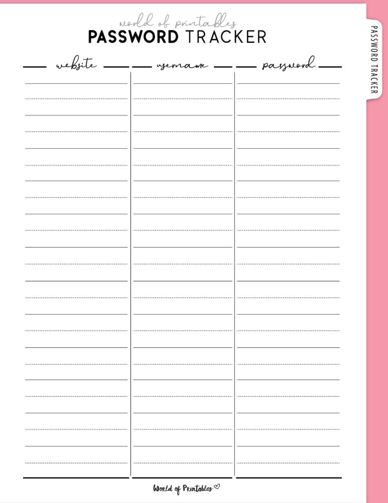 Printable Password Tracker-18