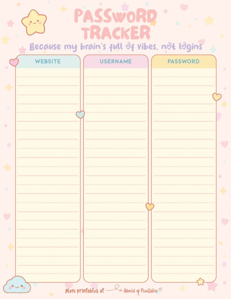 Printable Password Tracker-29