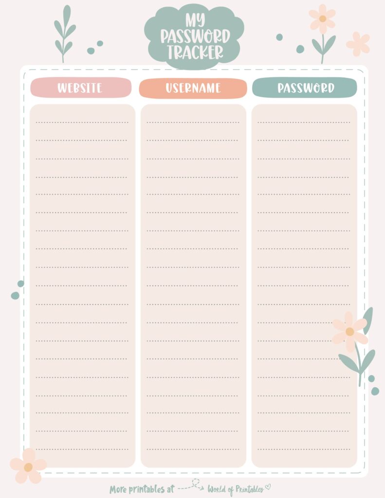 Printable Password Tracker-58