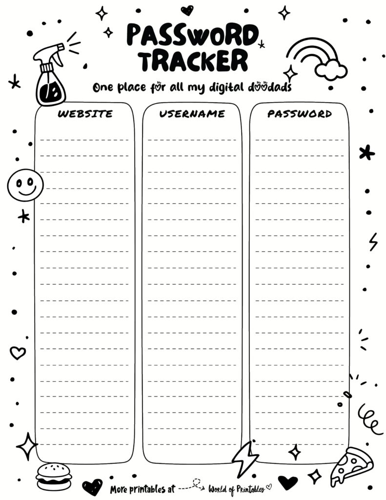 Printable Password Tracker-60