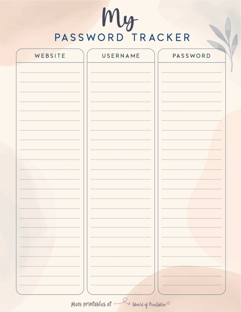 Printable Password Tracker-65