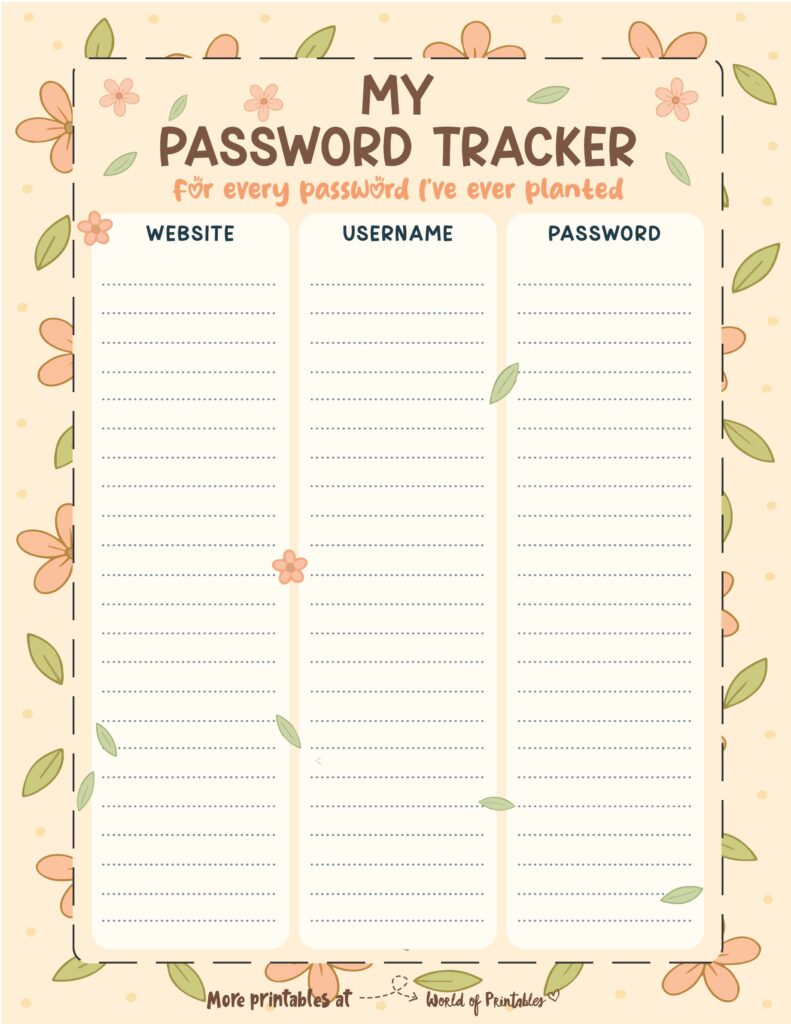Printable Password Tracker-67