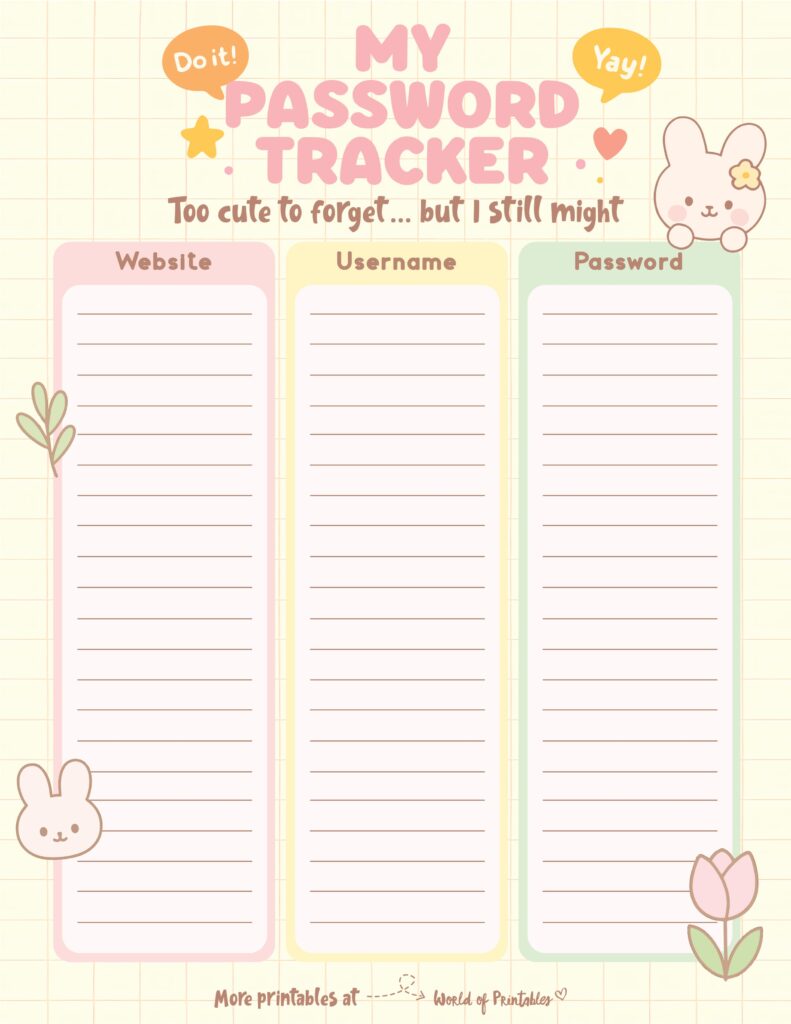 Printable Password Tracker-68