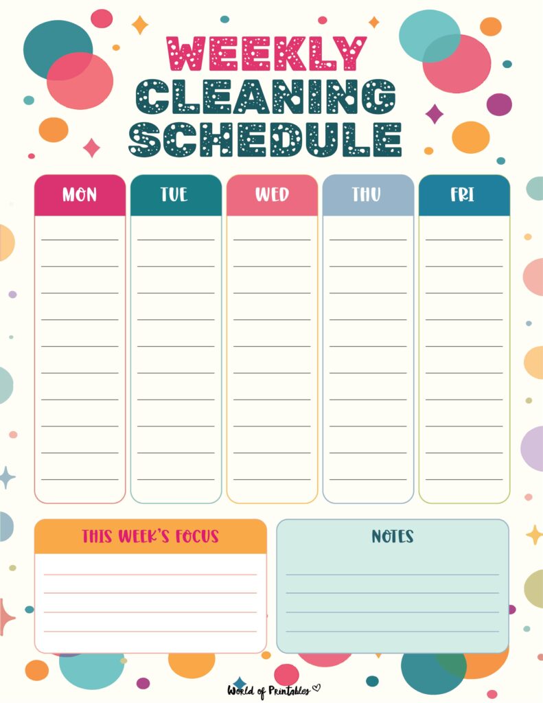 Printable Weekly Cleaning Schedule-09