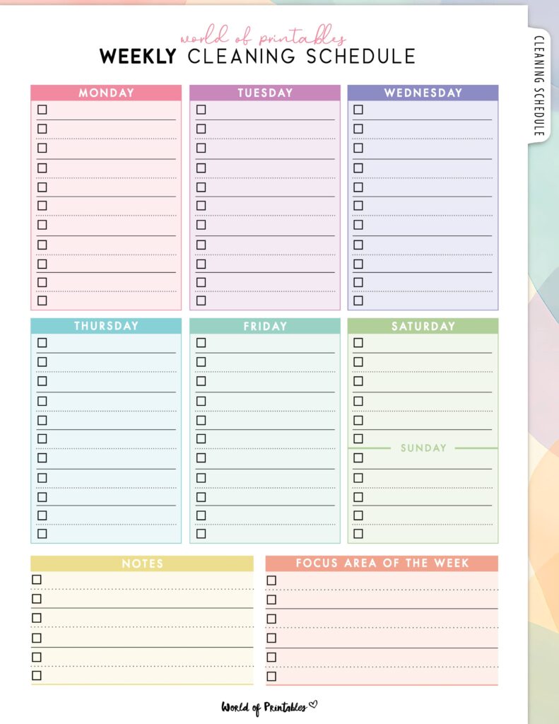 Printable Weekly Cleaning Schedule-57
