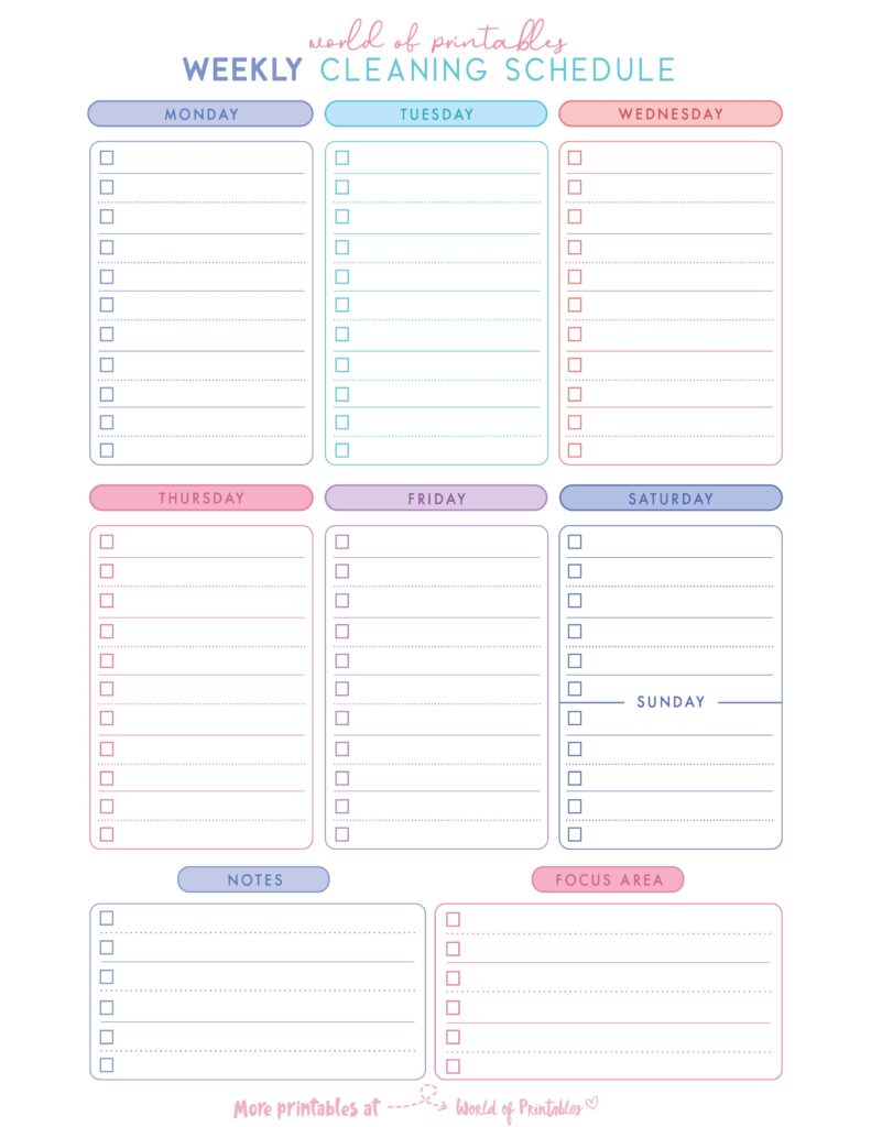 Printable Weekly Cleaning Schedule-79