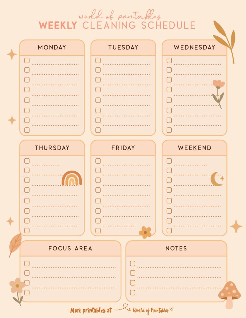 Printable Weekly Cleaning Schedule-94