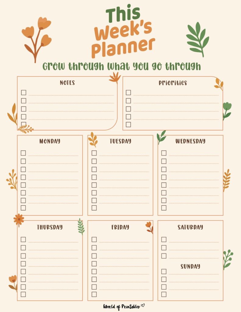 Printable Weekly Planner-01