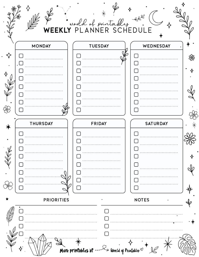 Printable Weekly Planner-115