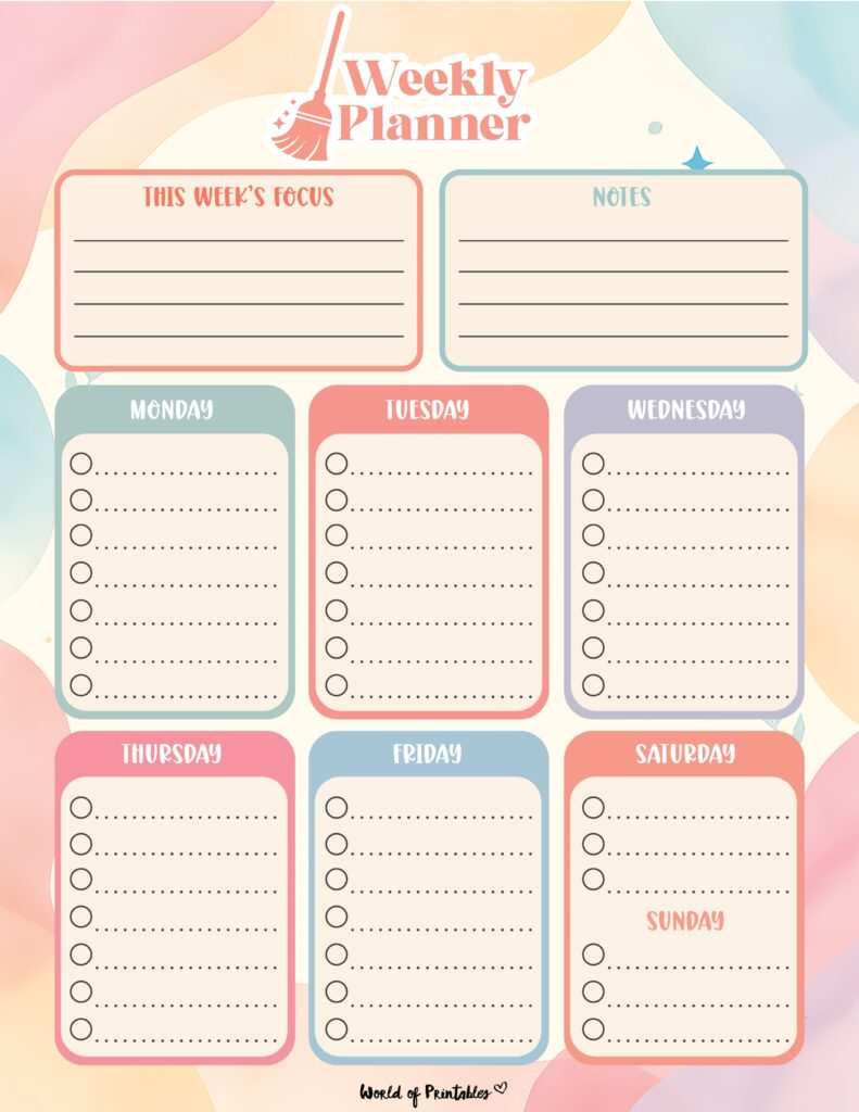 Printable Weekly Planner-12