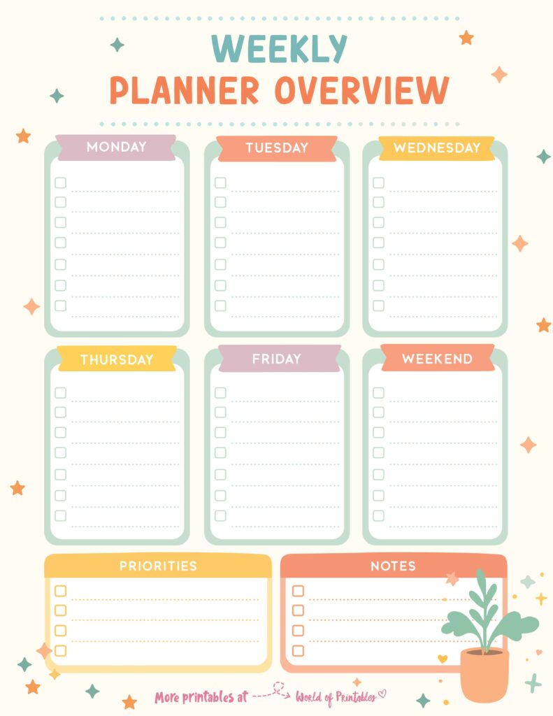Printable Weekly Planner-123