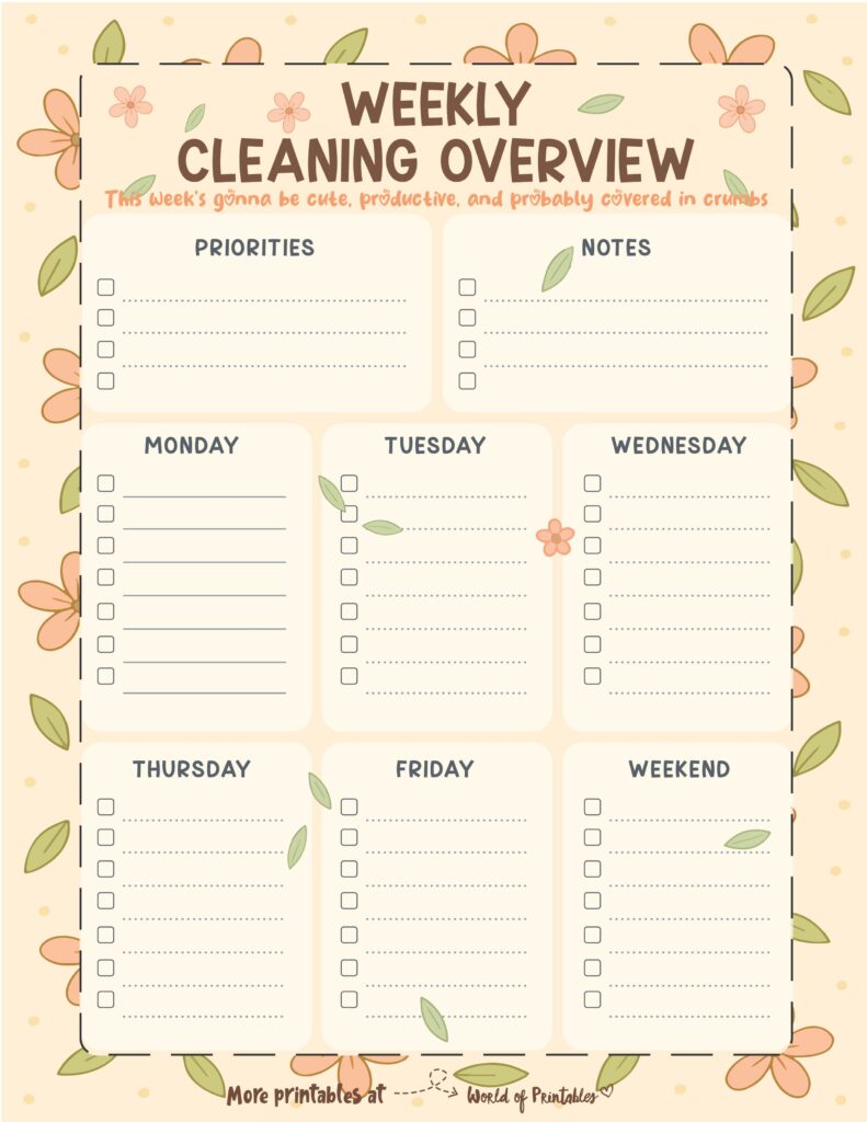 Printable Weekly Planner-153