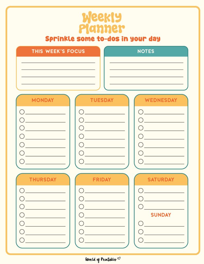 Printable Weekly Planner-16