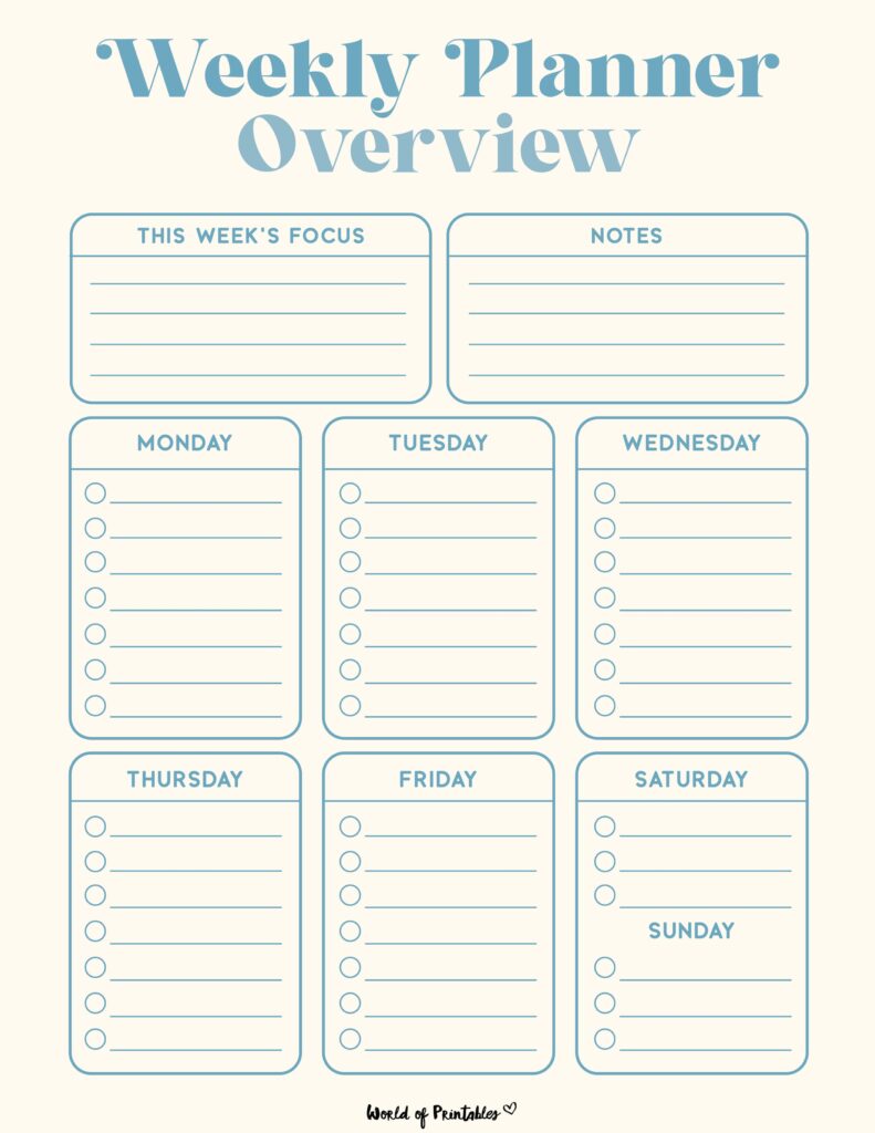 Printable Weekly Planner-17