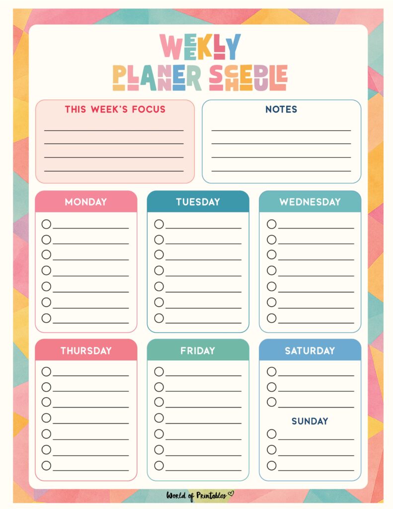 Printable Weekly Planner-18