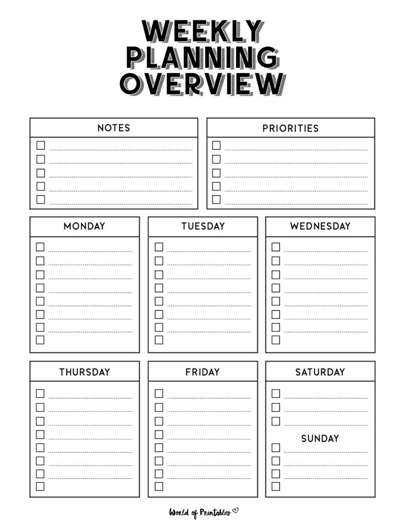 Printable Weekly Planner-21