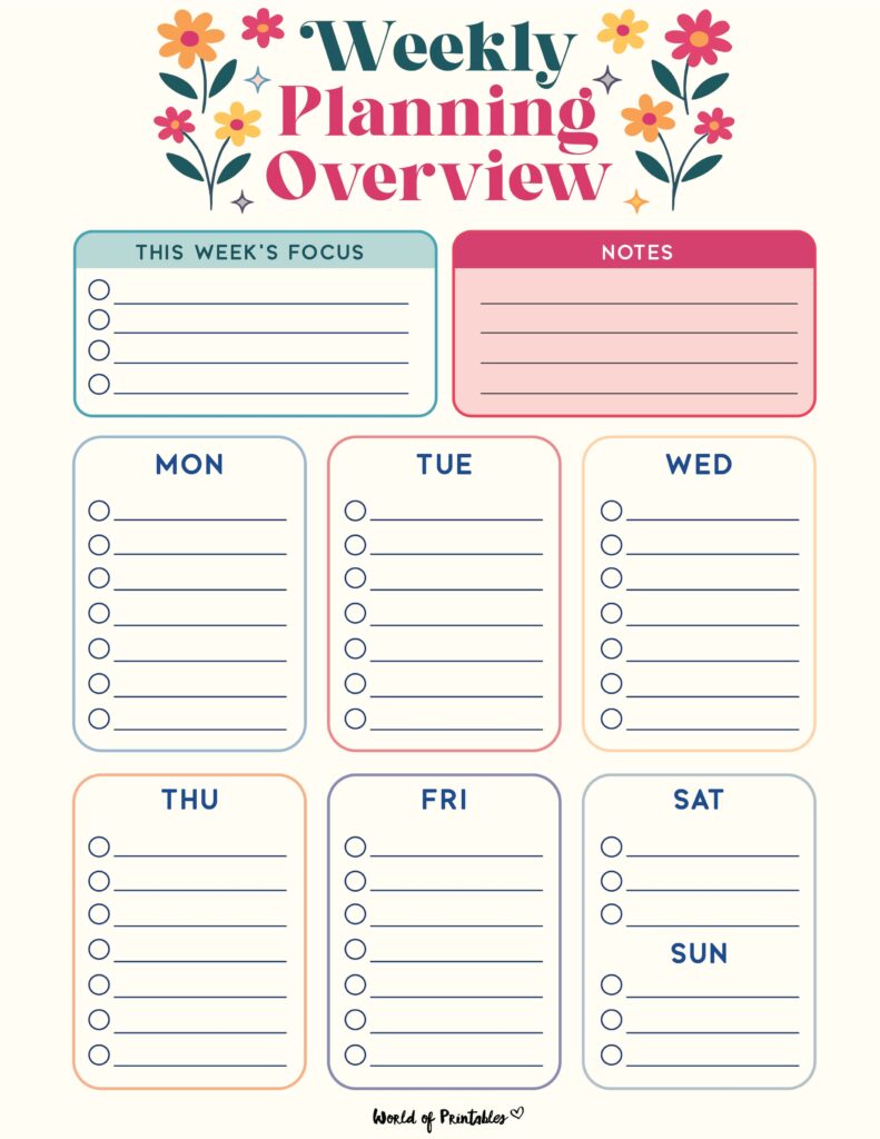Printable Weekly Planner-22