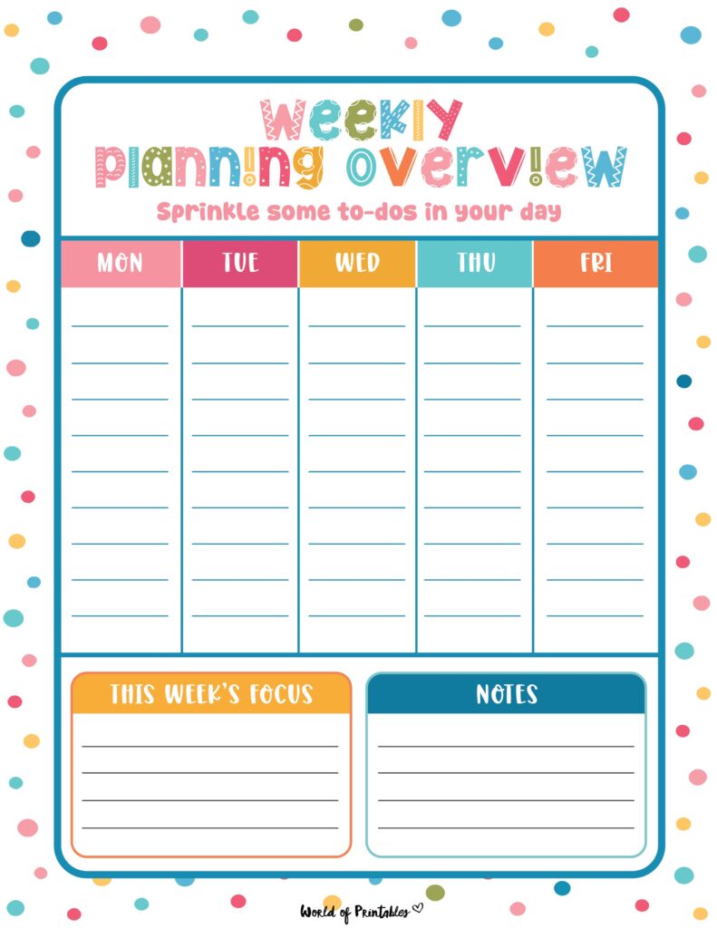 Printable Weekly Planner-26