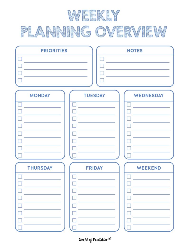 Printable Weekly Planner-28