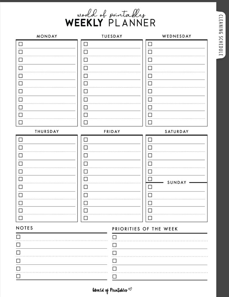 Printable Weekly Planner-34