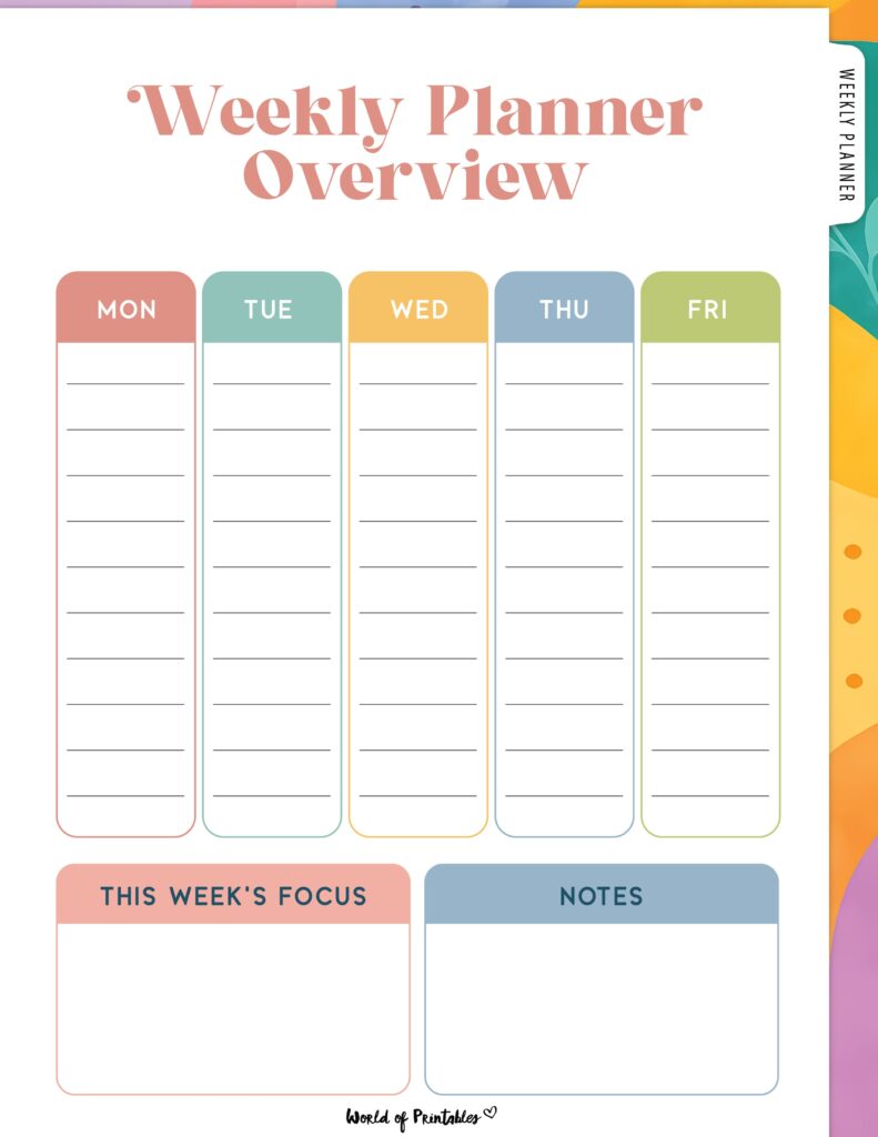 Printable Weekly Planner-40