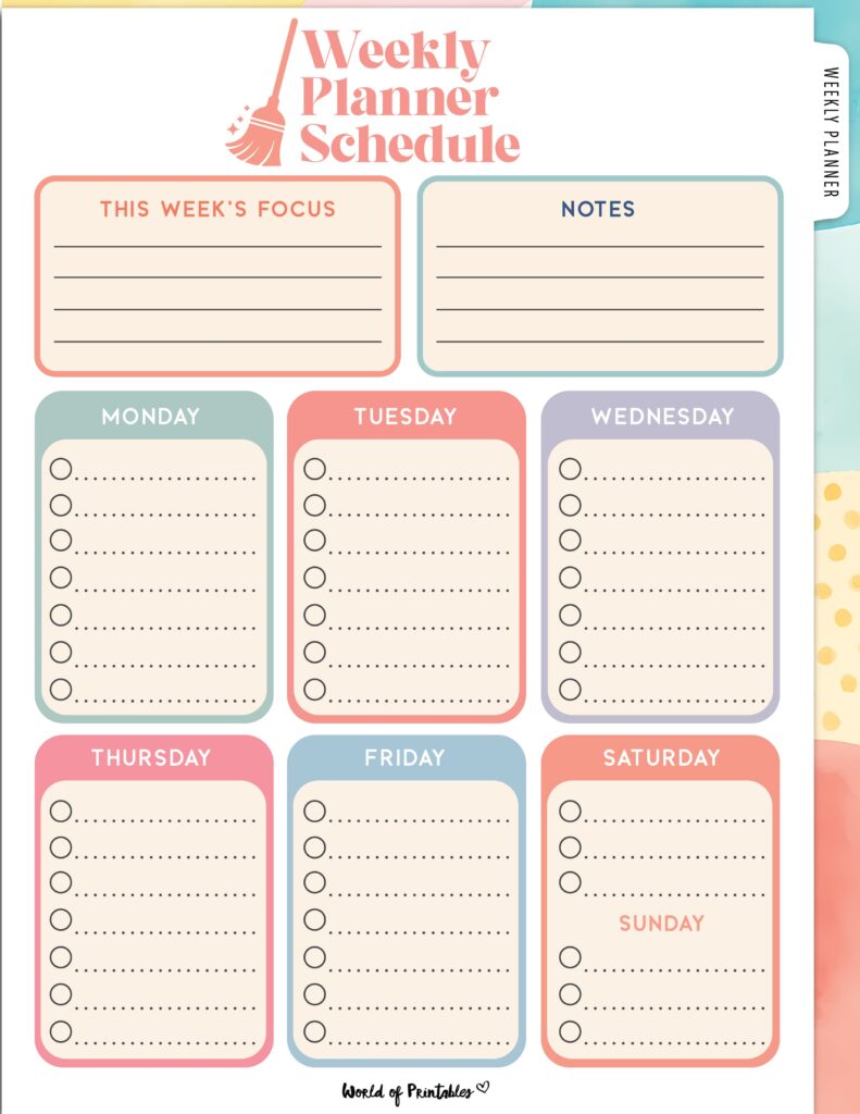 Printable Weekly Planner-43