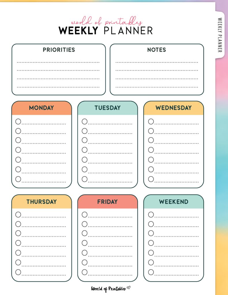 Printable Weekly Planner-45