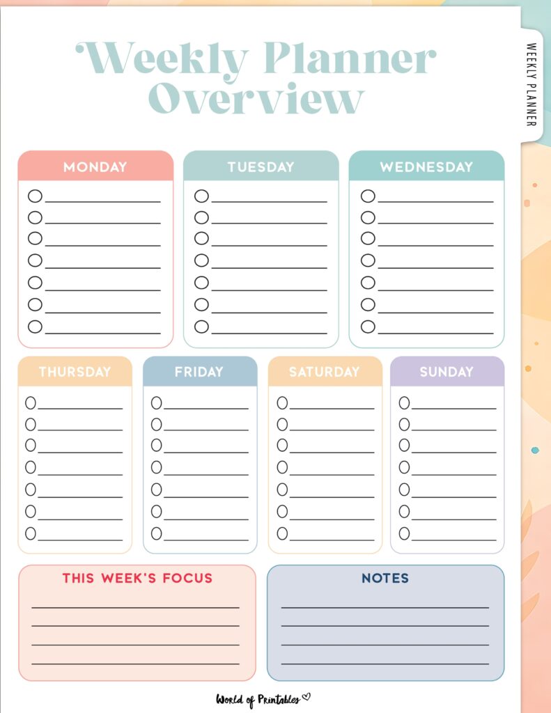 Printable Weekly Planner-47
