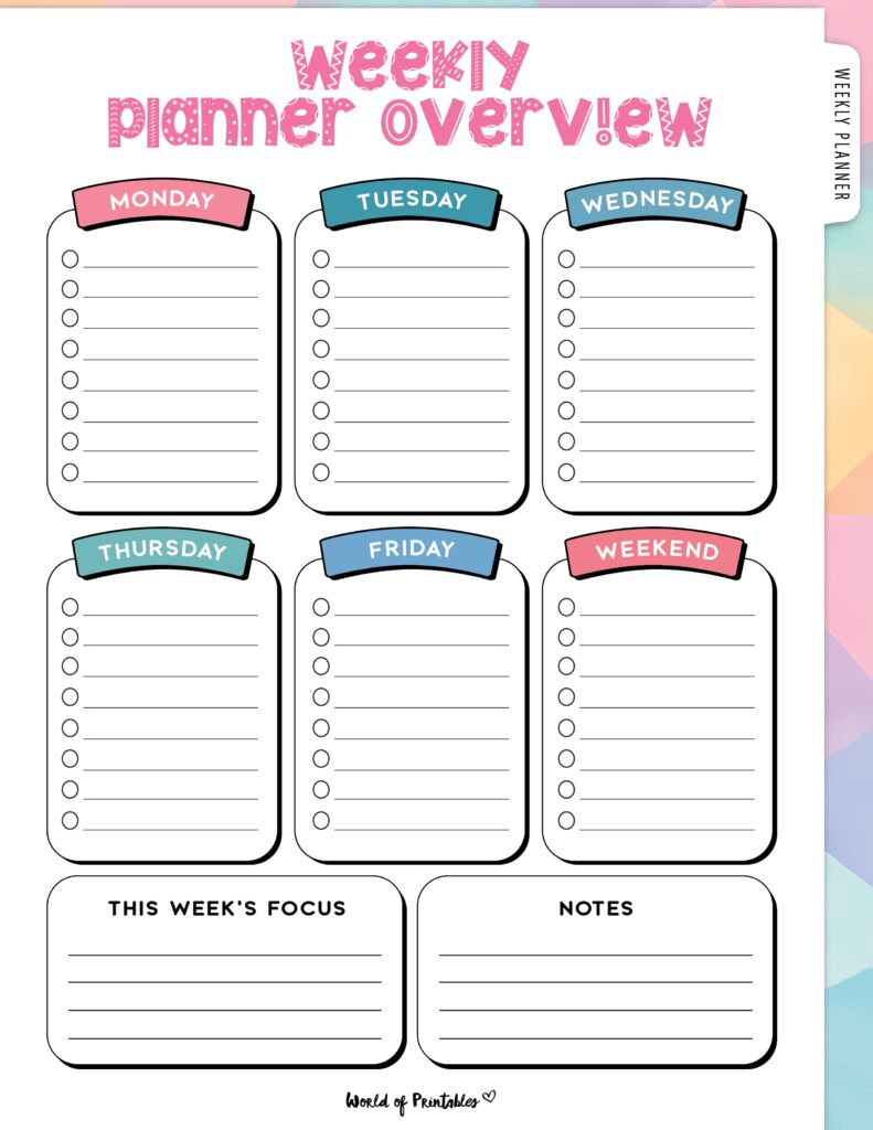 Printable Weekly Planner-48