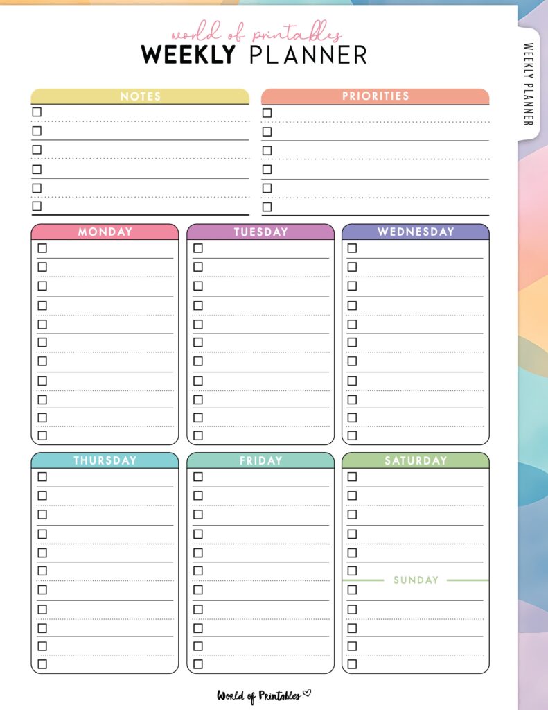 Printable Weekly Planner-54