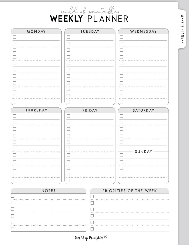 Printable Weekly Planner-66