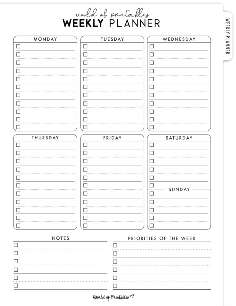 Printable Weekly Planner-67