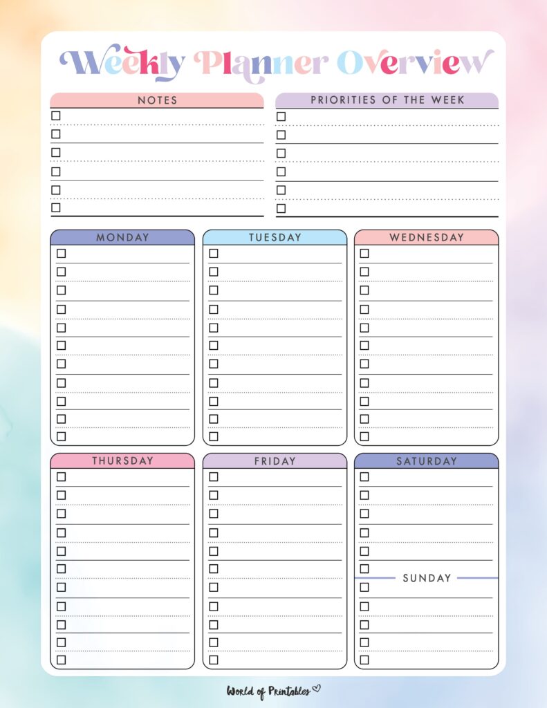 Printable Weekly Planner-74