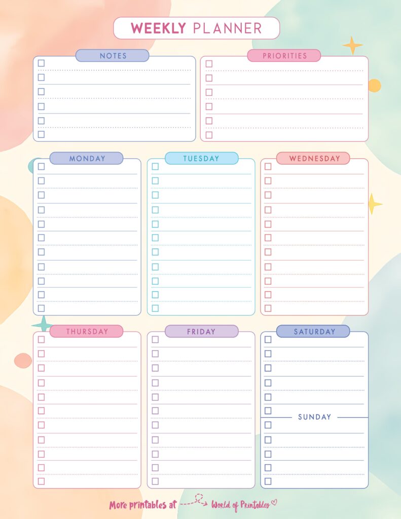 Printable Weekly Planner-77