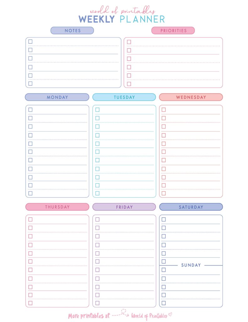 Printable Weekly Planner-79