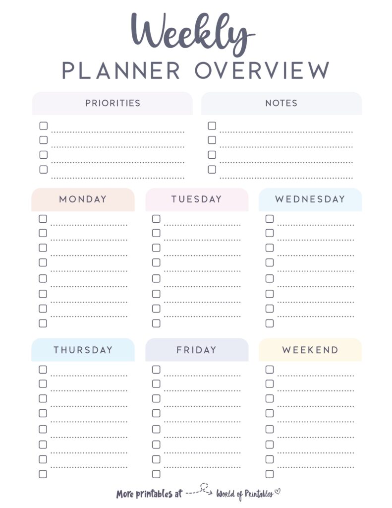 Printable Weekly Planner-96