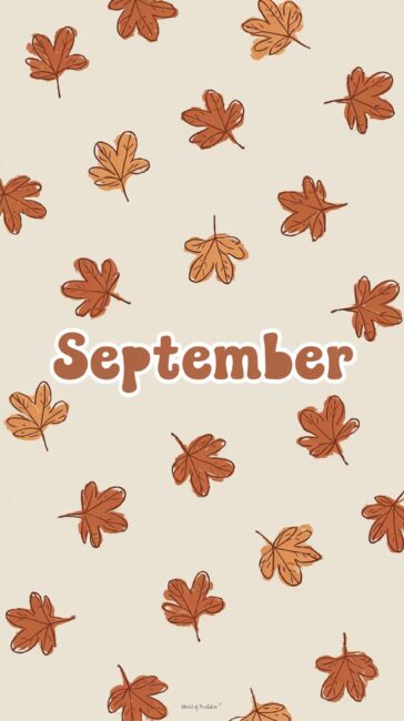 Autumn leaves September Wallpaper