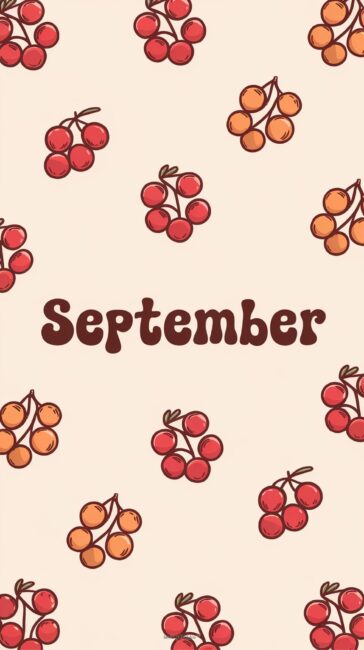 Berry September Wallpaper