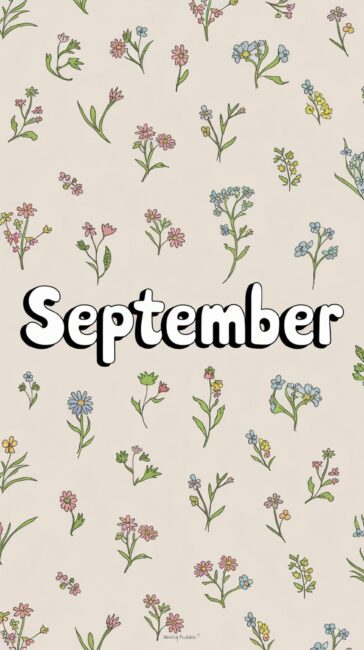 Botanical September Wallpaper