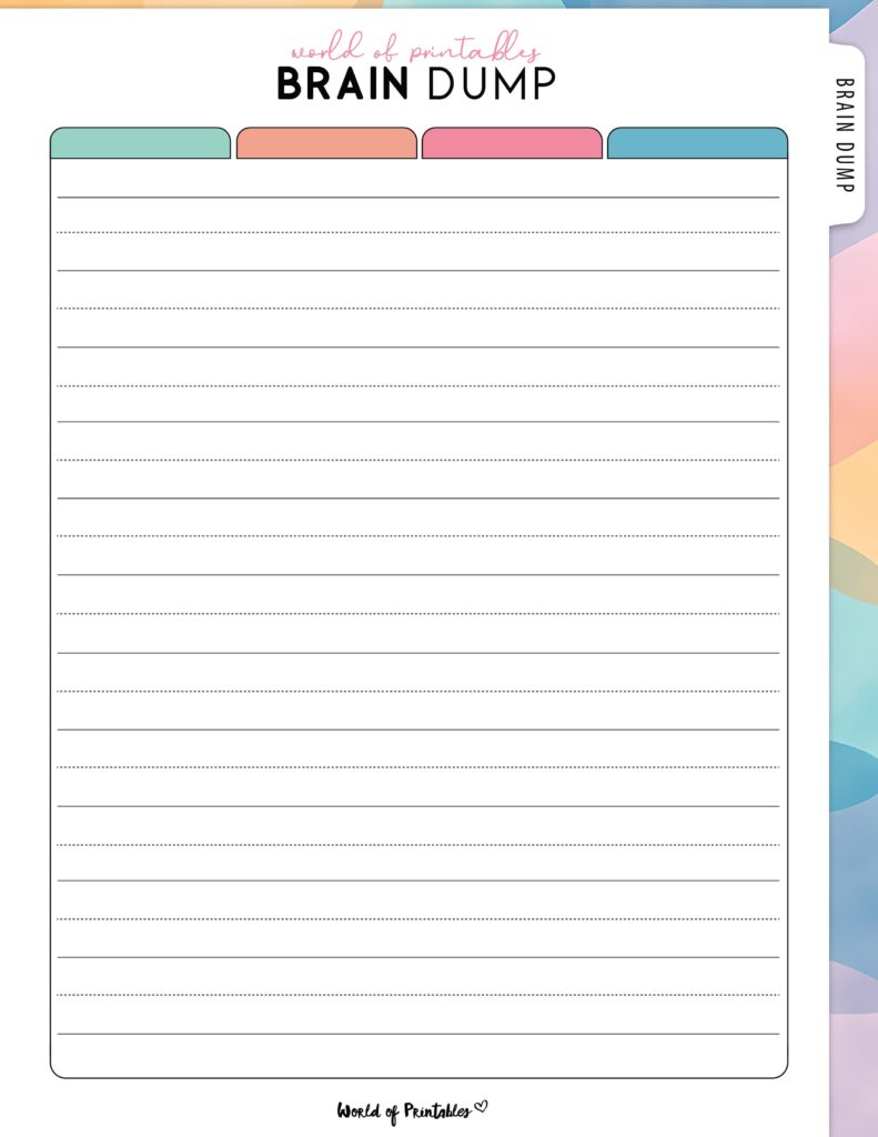Brain Dump Template-11