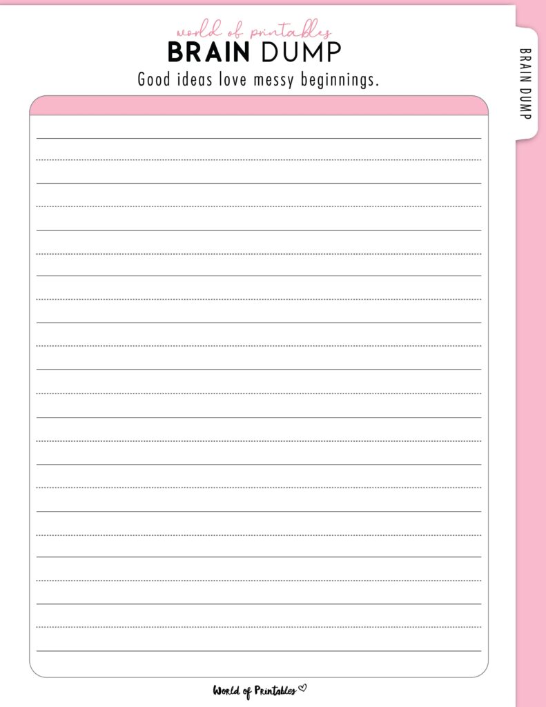 Brain Dump Template-15