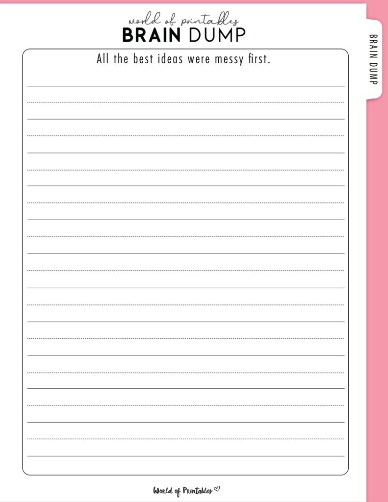 Brain Dump Template-20