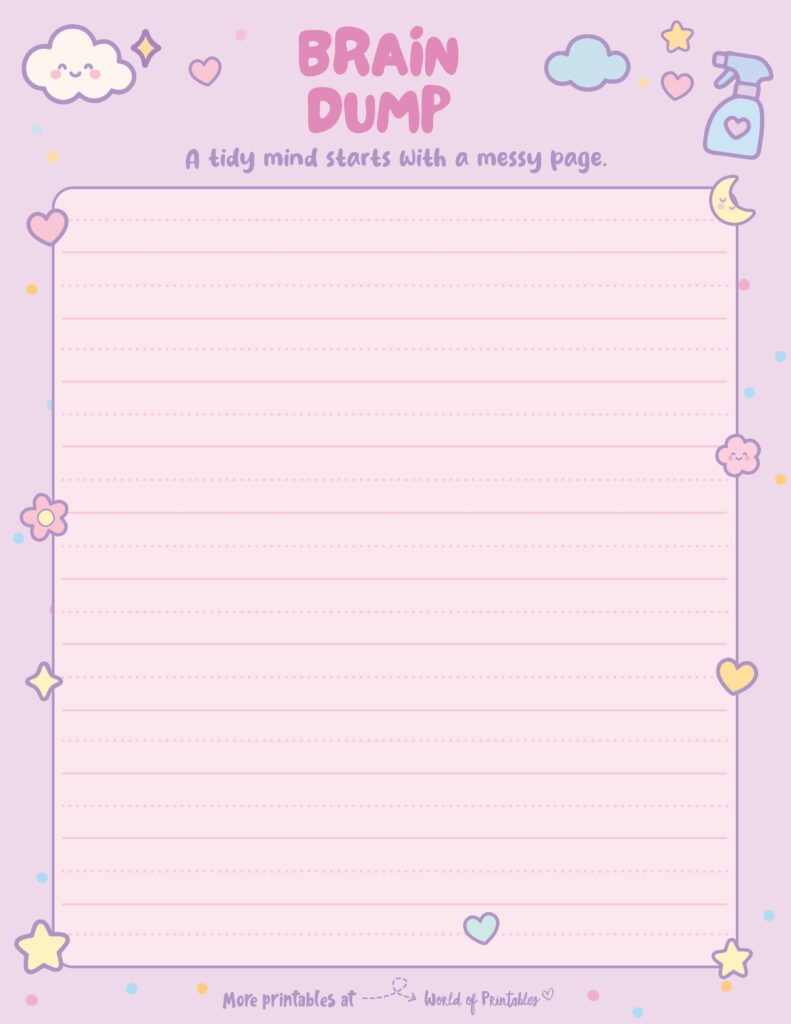 Brain Dump Template-27