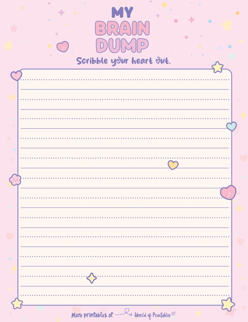 Brain Dump Template-31