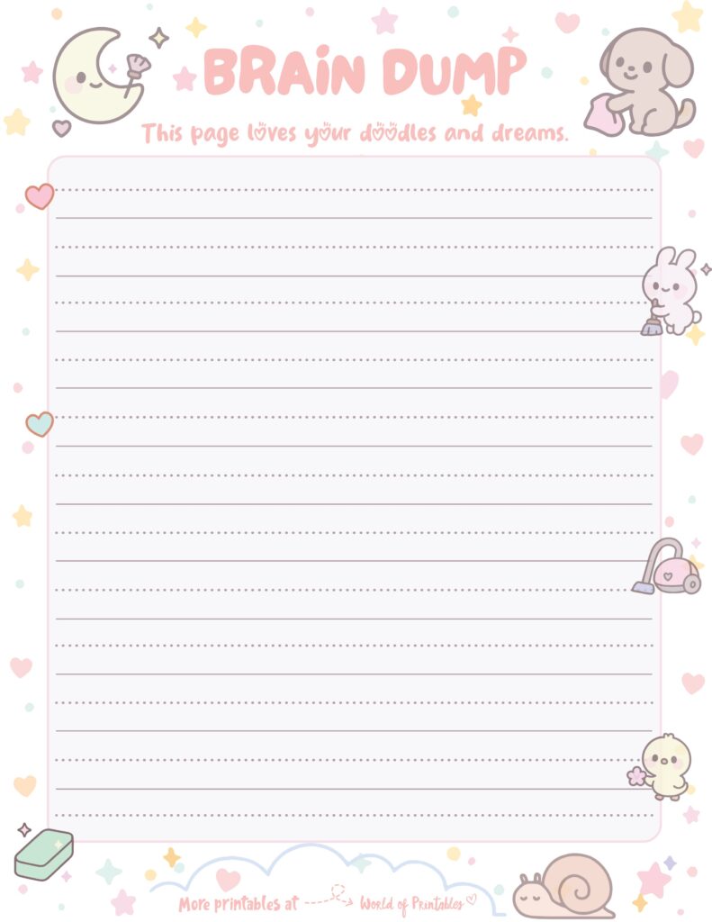 Brain Dump Template-32
