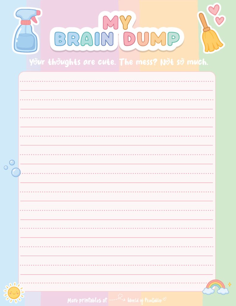 Brain Dump Template-36