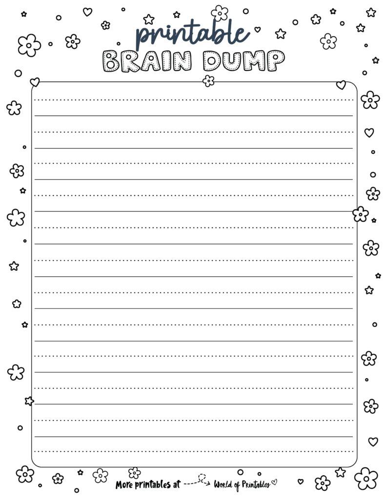 Brain Dump Template-38
