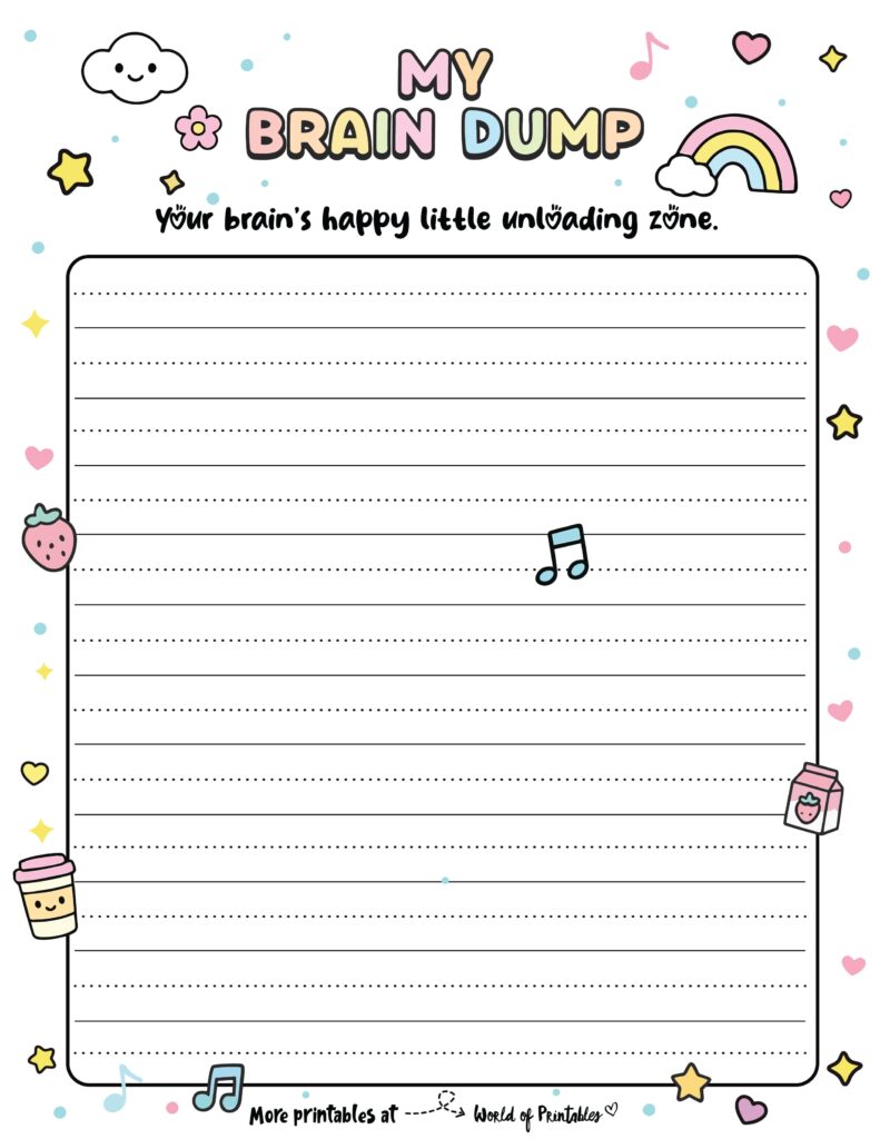 Brain Dump Template-42
