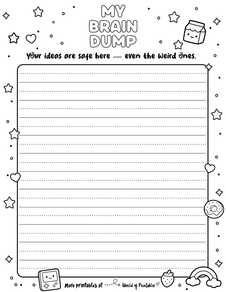 Brain Dump Template-43